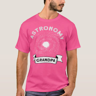 Mens Astronomy Grandpa - Space Galaxy Astrology As T-Shirt