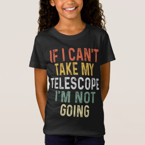 Mens Astronomy Shirts For Men Funny Retro Telescop