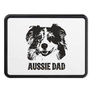 Mens Aussie Dad - Australian Shepherd Dog Dad Hitch Cover