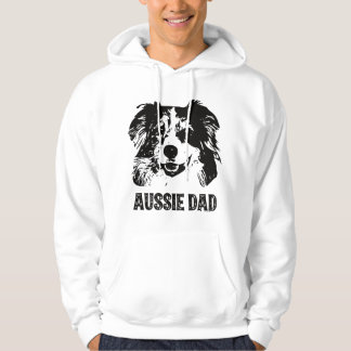 Mens Aussie Dad - Australian Shepherd Dog Dad Hoodie