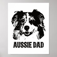 Mens Aussie Dad - Australian Shepherd Dog Dad