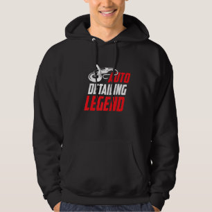 Mens Auto Detailing Legend Car Detailer Polishing Hoodie
