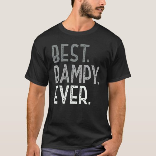 Mens Bampy T For Grandpa Men Fathers Day Best Bam T_Shirt