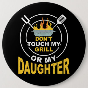 Mens Barbecue Master Barbecue Apron BBQ Grilling Button