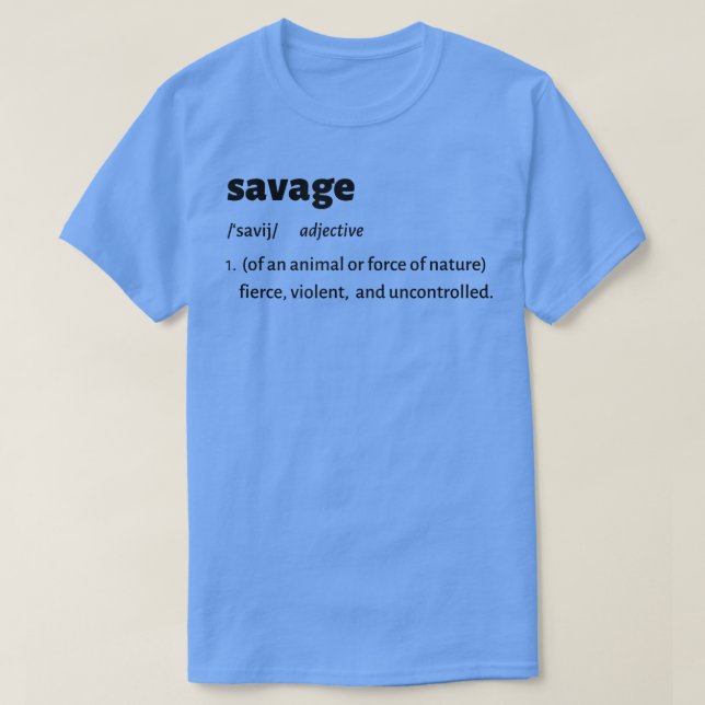 Mens Barbell SavageFunny Workout Gym Motivation Li T-Shirt (Design Front)