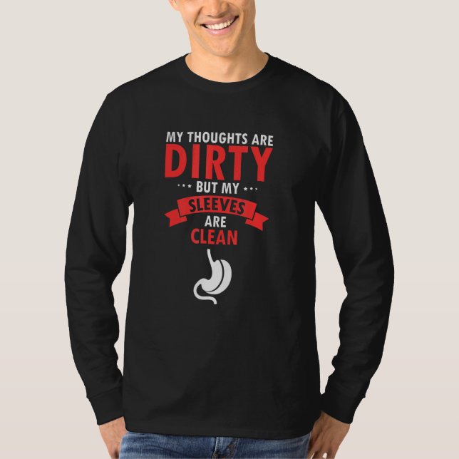 Mens Bariatric Sleeve and Weigh Loss Surgery Desig T-Shirt (Front)