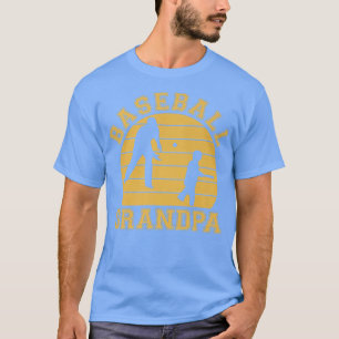 Mens Baseball Grandpa Grandfather Grandson Proud P T-Shirt