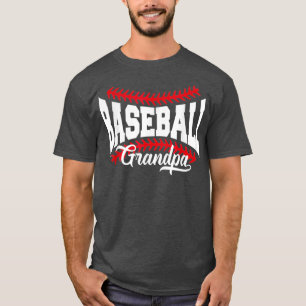 Mens Baseball Grandpa T-Shirt