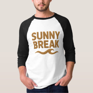 Men's Basic 3/4 Sleeve Raglan T-Shirt