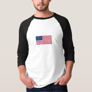 Men's Basic 3/4 Sleeve Raglan T-Shirt