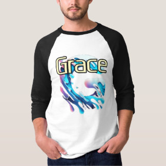 Men's Basic 3/4 Sleeve Raglan T-Shirt