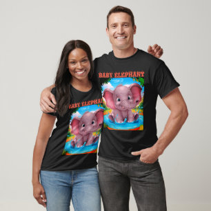 Men's Basic Baby Elephant t-shirt