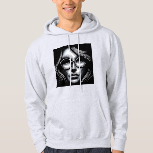 Mens Basic Hooded Sweatshirt