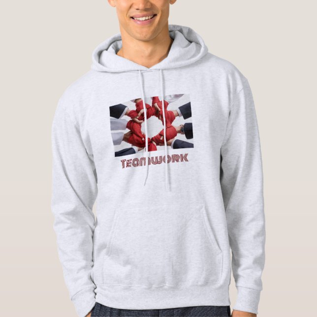 Men's Basic Hooded Sweatshirt (Front)