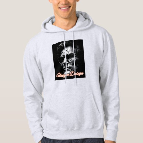 Mens Basic Hooded Sweatshirt