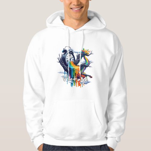 Mens Basic Hooded Sweatshirt