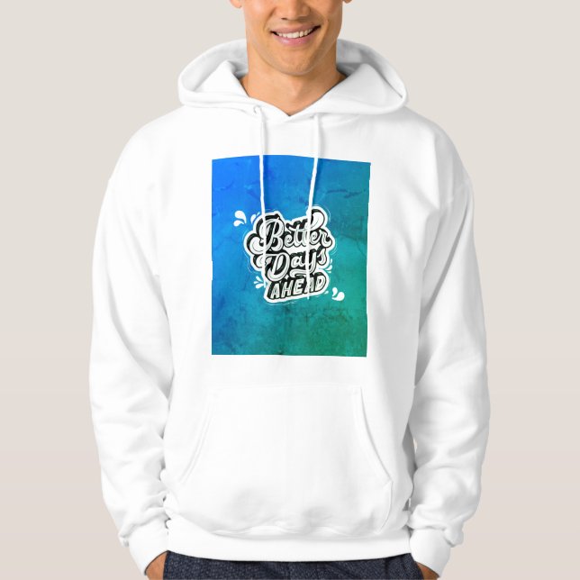 Men's Basic Hooded Sweatshirt (Front)