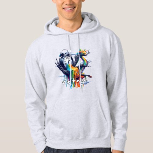 Mens Basic Hooded Sweatshirt