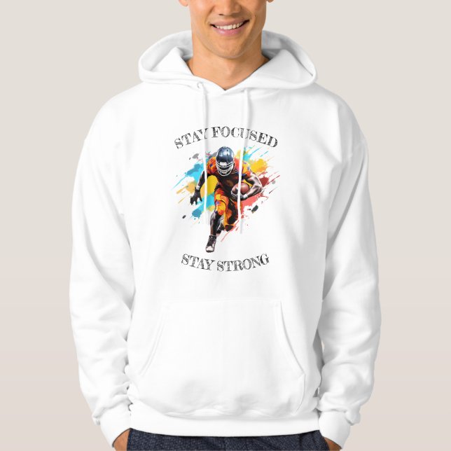 Men's Basic Hooded Sweatshirt motivation (Front)
