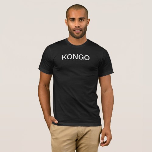 Mens Basic Kongo T_Shirt of FK