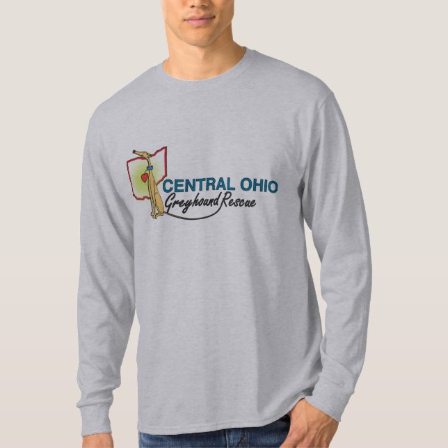 Mens Basic Long Sleeve T-shirt (Front)