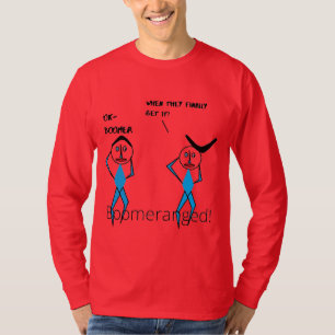 Men's Basic Long Sleeve T-Shirt Boomeranged