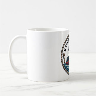 Men's Basic "Raised by the Tide" Graphic T-Shirt Coffee Mug