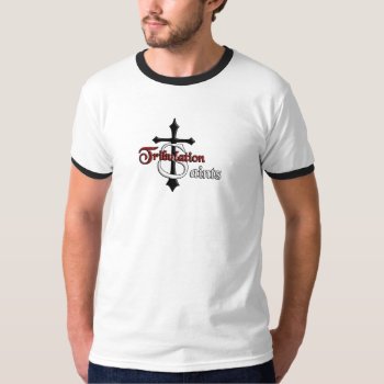 Men's Basic Ringer T-shirt by Tribulation_Saints at Zazzle