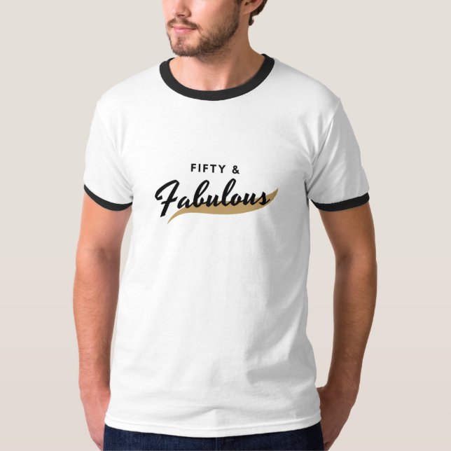 Men's Basic Ringer T-Shirt (Front)