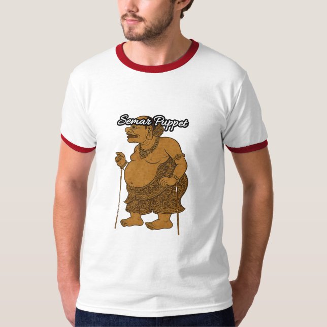 Men's Basic Ringer T-Shirt  (Front)