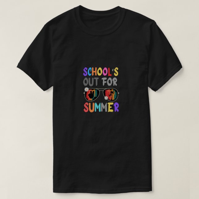 Men's Basic school Out for glasses summer  T-Shirt (Design Front)