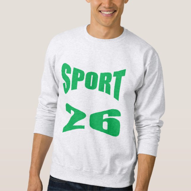 Men's Basic Sweatshirt ash  SPORT 26 (Front)