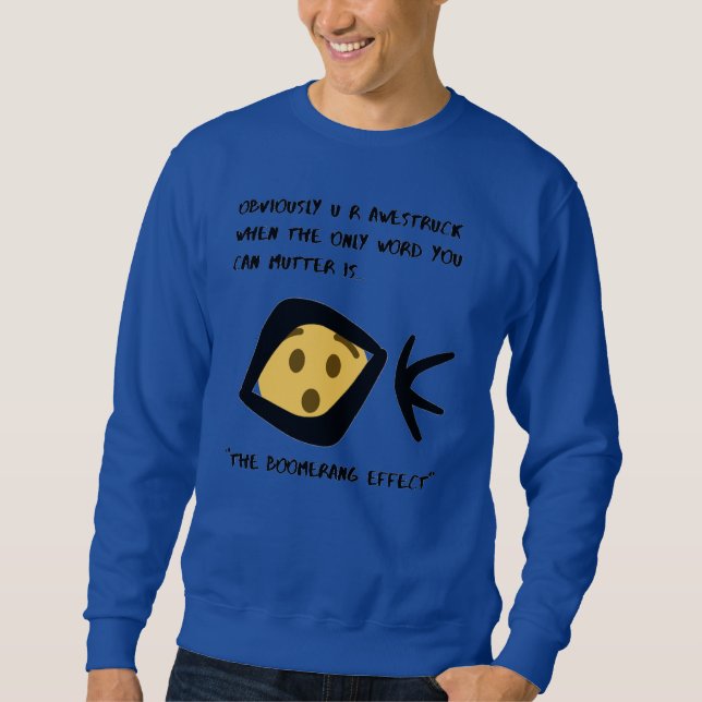 Men's Basic Sweatshirt Boomeranged (Front)