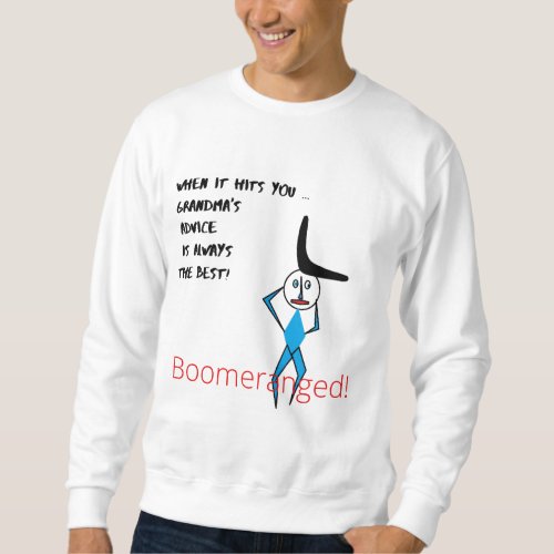 Mens Basic Sweatshirt Boomeranged
