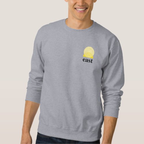 Mens Basic Sweatshirt in Grey