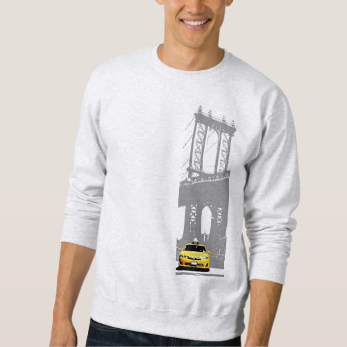 Mens Basic Sweatshirts New York Nyc Brooklyn