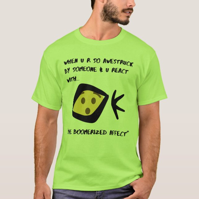 Men's Basic  T-Shirt Boomeranged (Front)