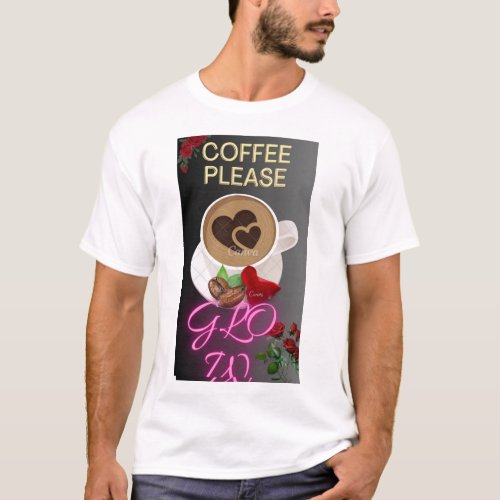 Mens Basic T_Shirt coffee styled is trend and fai
