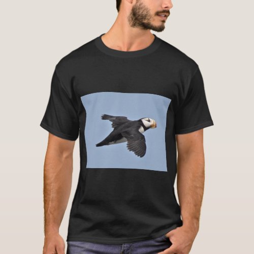 Mens Basic  T_Shirt of puffin