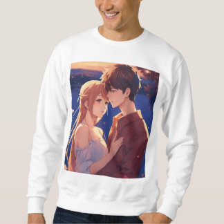 Men's Basic T-Shirt Printed Couple Sweatshirt