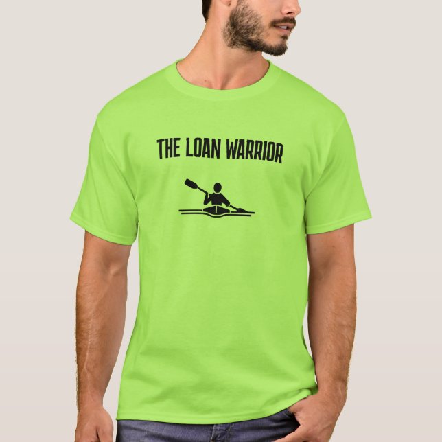 Men's Basic T-Shirt | The Loan Warrior (Front)