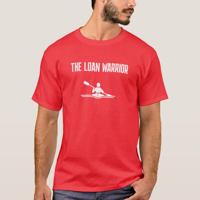 Men's Basic T-Shirt | The Loan Warrior (Front)