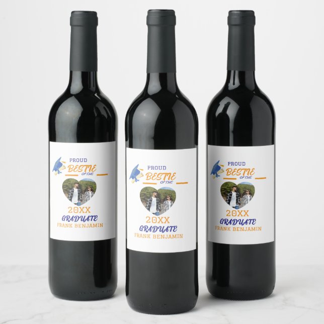 Men's Basic T-Shirt Wine Label (Bottles)