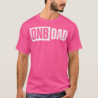Mens Bass Drum Dad Dnb Vintage Graphic Retro Desig T-Shirt
