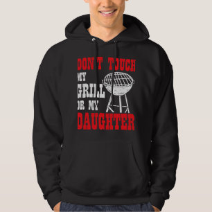 Mens BBQ Outfit For Men Dad Grilling Smoker Barbeq Hoodie