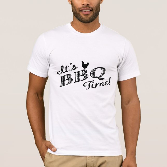 Men's BBQ T-Shirt (Front)