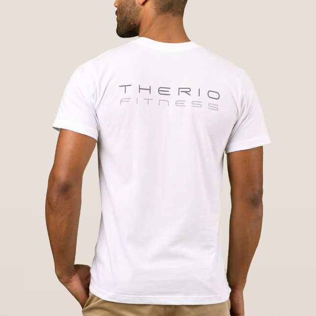 Men's Be Formidable Therio Fitness shirt (Back)