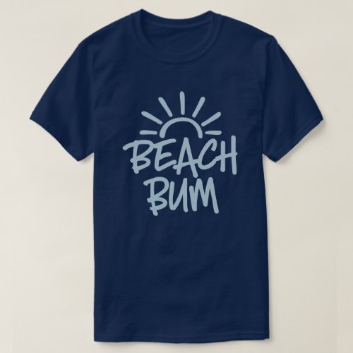 Mens Beach Bum  Beach T_Shirt