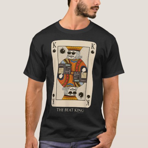 Mens Beatmaker King for Music Producer and Dj T_Shirt