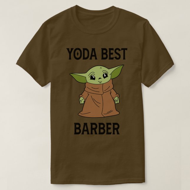 Mens Best barber Dad Ever Fathers Day Funny Gifts  T-Shirt (Design Front)